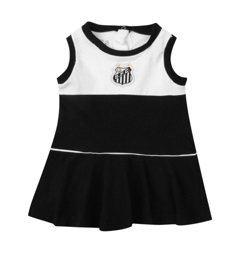 Vestido Bebê_Infantil Santos Regata Oficial