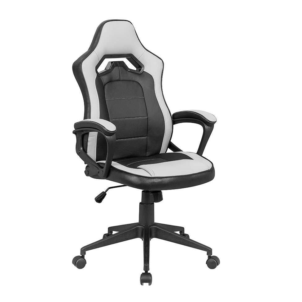 Cadeira Gamer Guardian Preta e Cinza