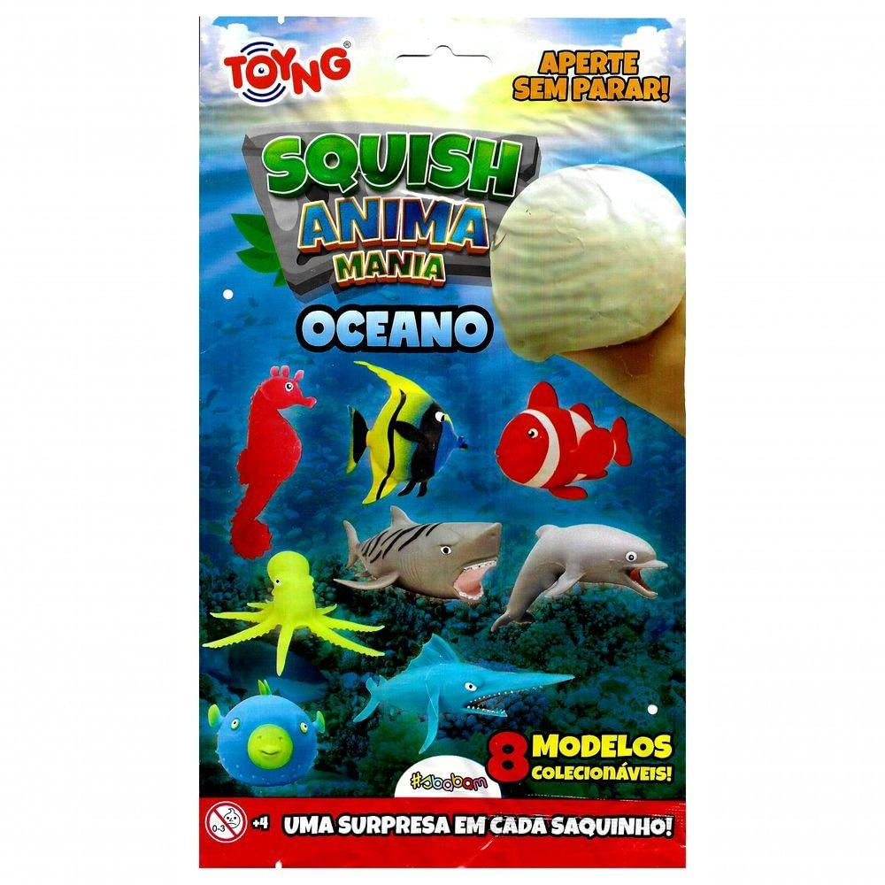 Squish Animais Do Mar Macio Perfumado Aperte Sem Parar