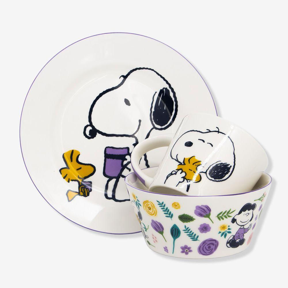 Kit Alimentação Snoopy