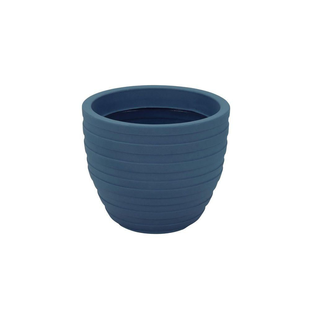 Vaso Tramontina Inca Polietileno Azul Turquesa 45cm Tramontina