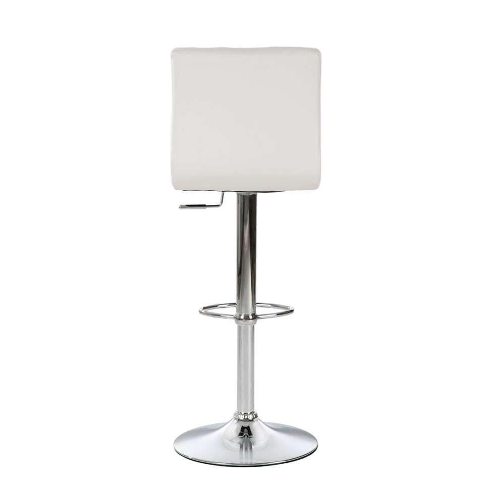 Conjunto com 2 Banquetas Giratórias Fitz Branco