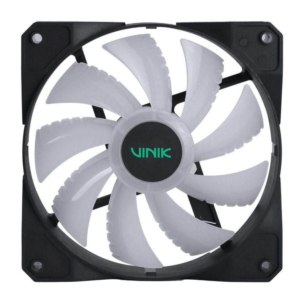 Fan-cooler Gamer Para Gabinete V.ring 5.0 Full Blade 120mm - Led Fixo 5 Cores - Vringfbfx5