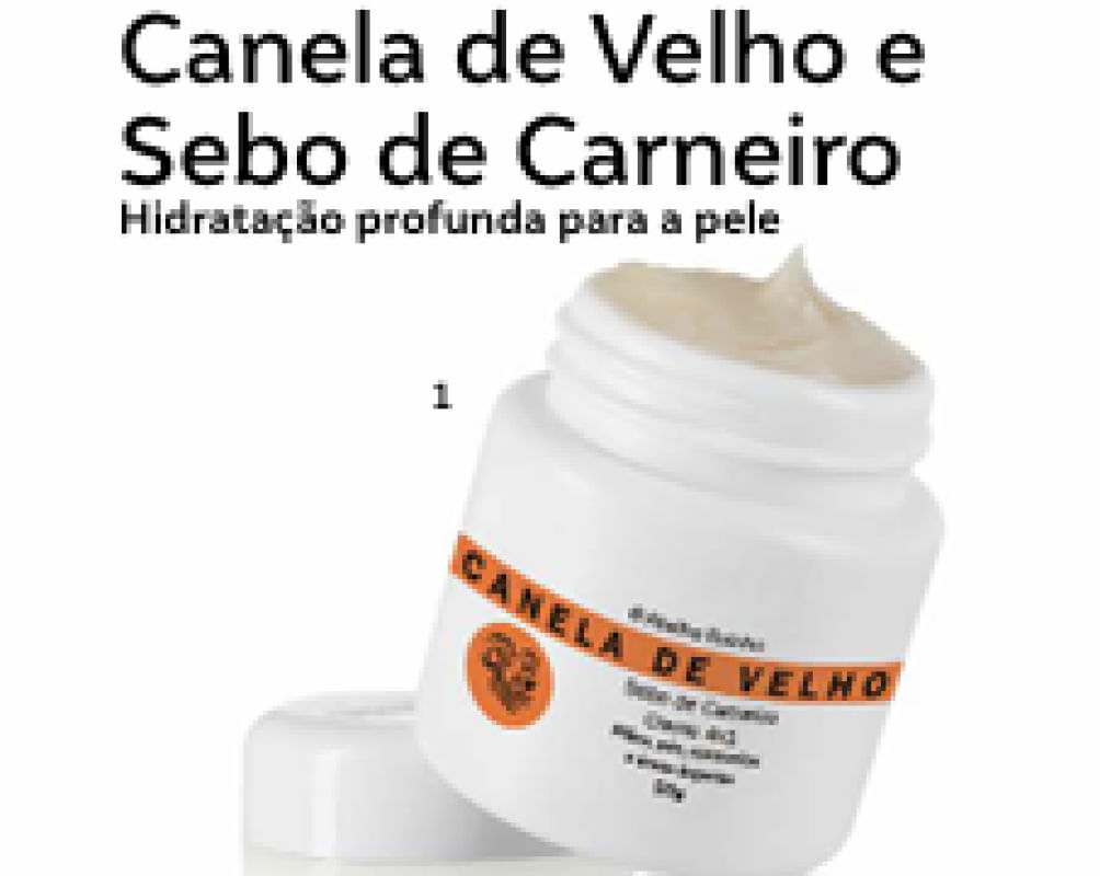 Canela De Velho E Sebo De Carneiro Creme 4X1 Maos Pes Coto (3379)