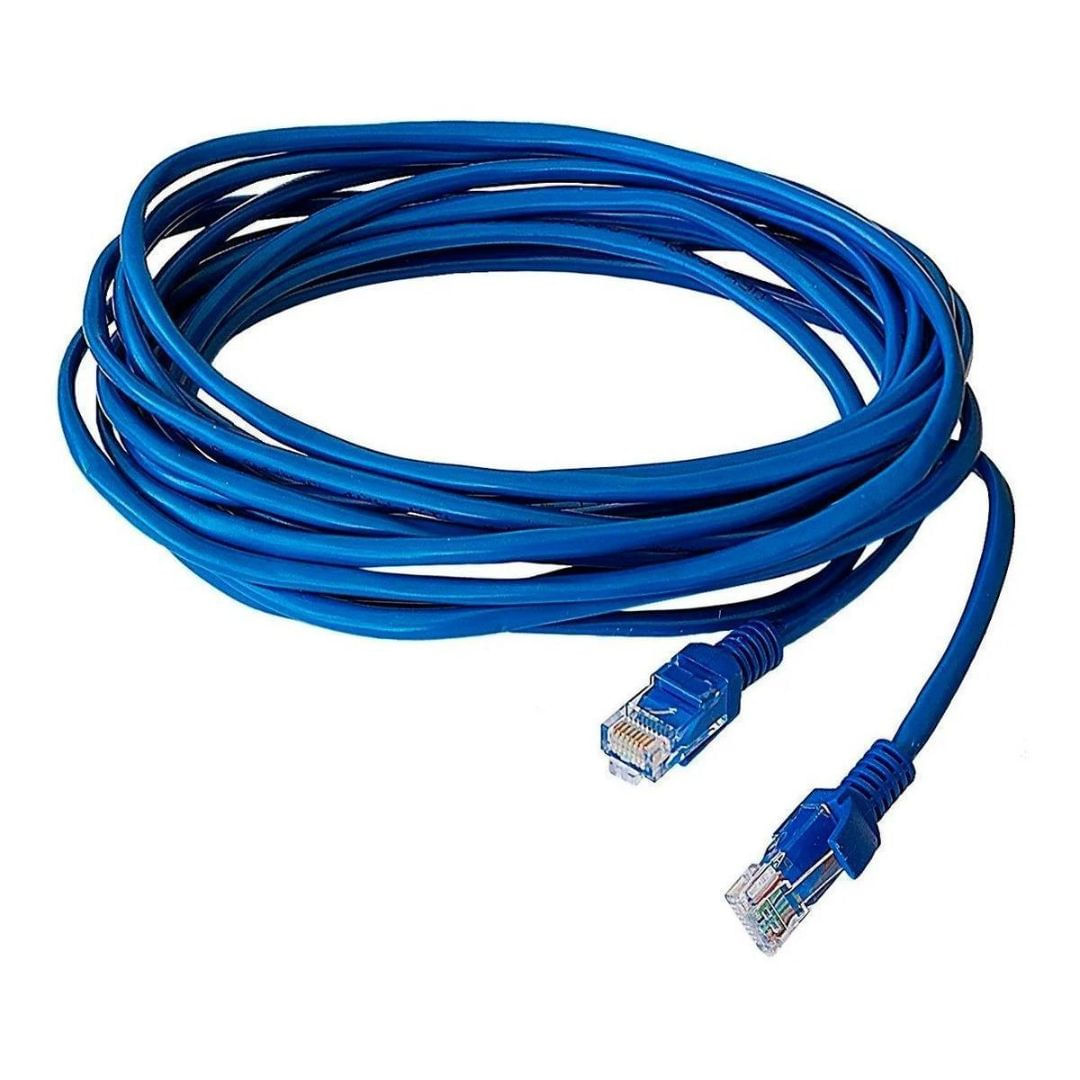 Cabo De Rede Cat5 Rj-45 5M Dex Azul