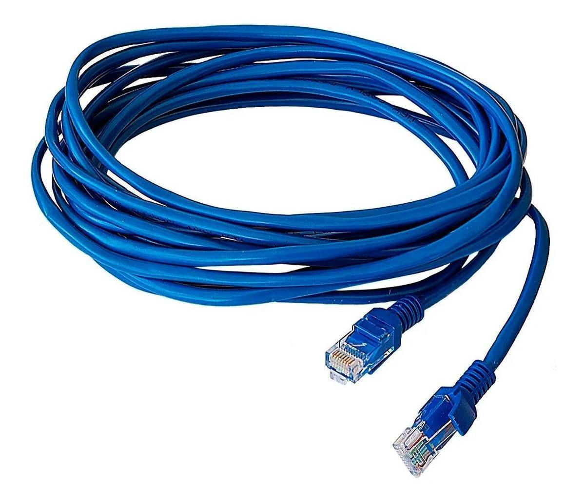 Cabo De Rede Cat5 Rj-45 5M Dex Azul