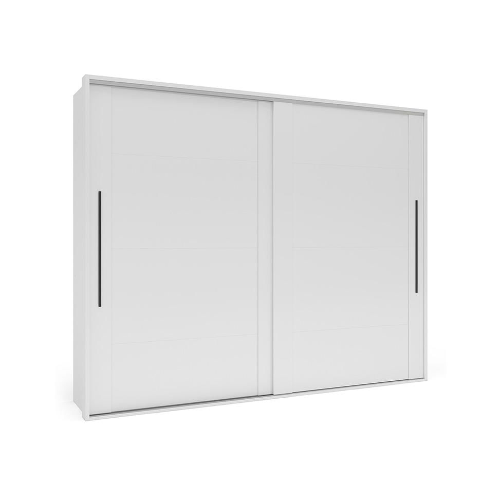 Guarda-Roupa Casal Sevilha Flex 2 PT 4 GV Branco 217cm