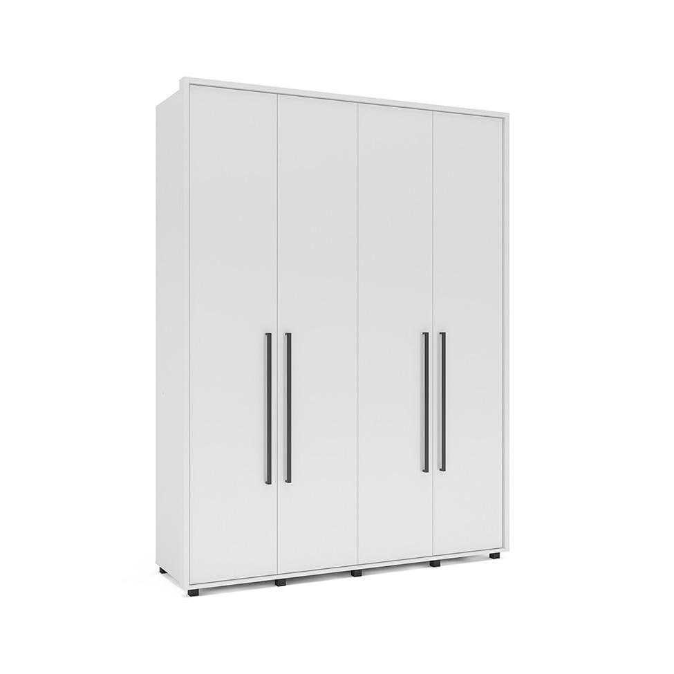 Guarda-Roupa Casal Coimbra Flex 4 PT 3 GV Branco