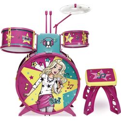 Bateria Infantil Barbie Fabulosa