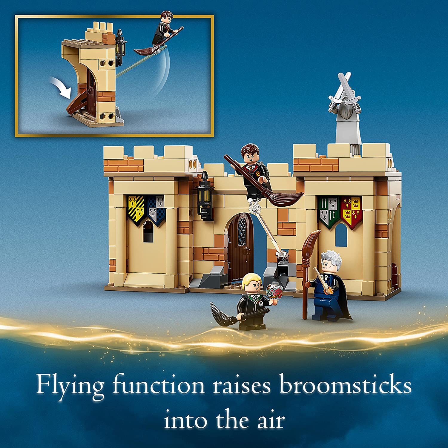 Lego Harry Potter - Hogwarts: Primeira Lição De Voo - 76395