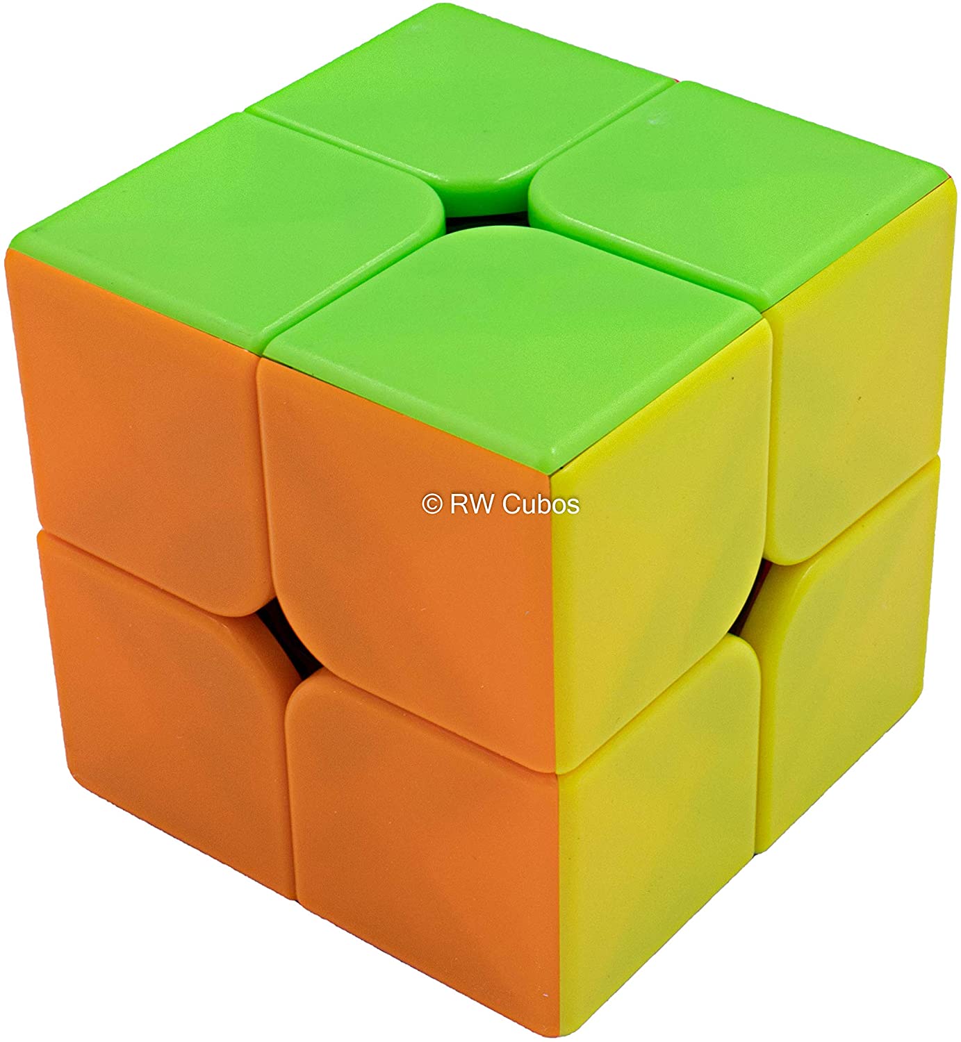 Cubo Magico 2X2 Colorido sem adesivo - Le biscuit