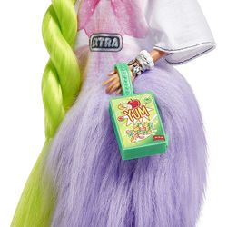 Boneca Barbie Extra Cabelo Verde