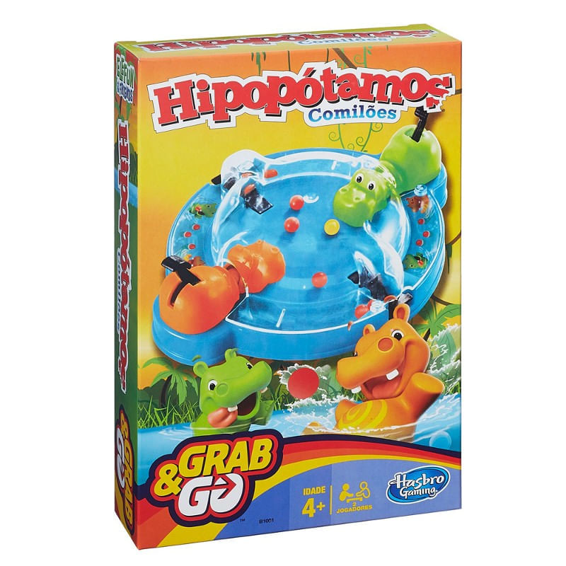 Jogo Hipopótamo Comilão - Grab & Go - Hasbro B1001 - Le biscuit