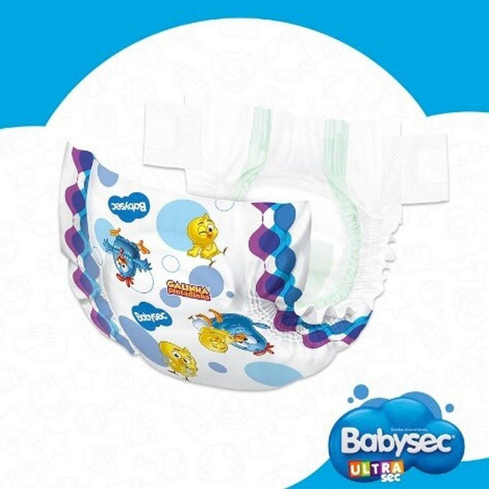 Fralda Babysec Ultra Jumbinho Tamanho Xg 8 Pacotes Com 12