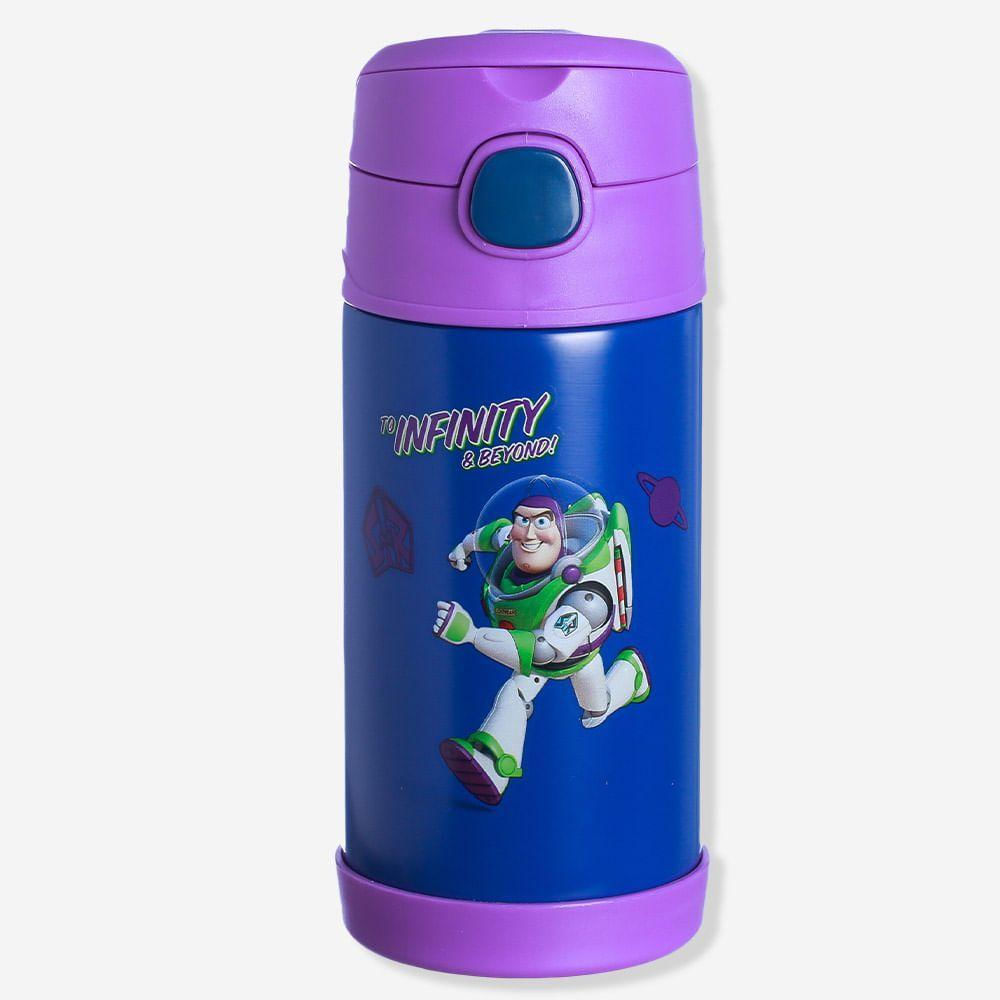 Garrafa Infantil Click Com Canudo Buzz Lightyear - Toy Story