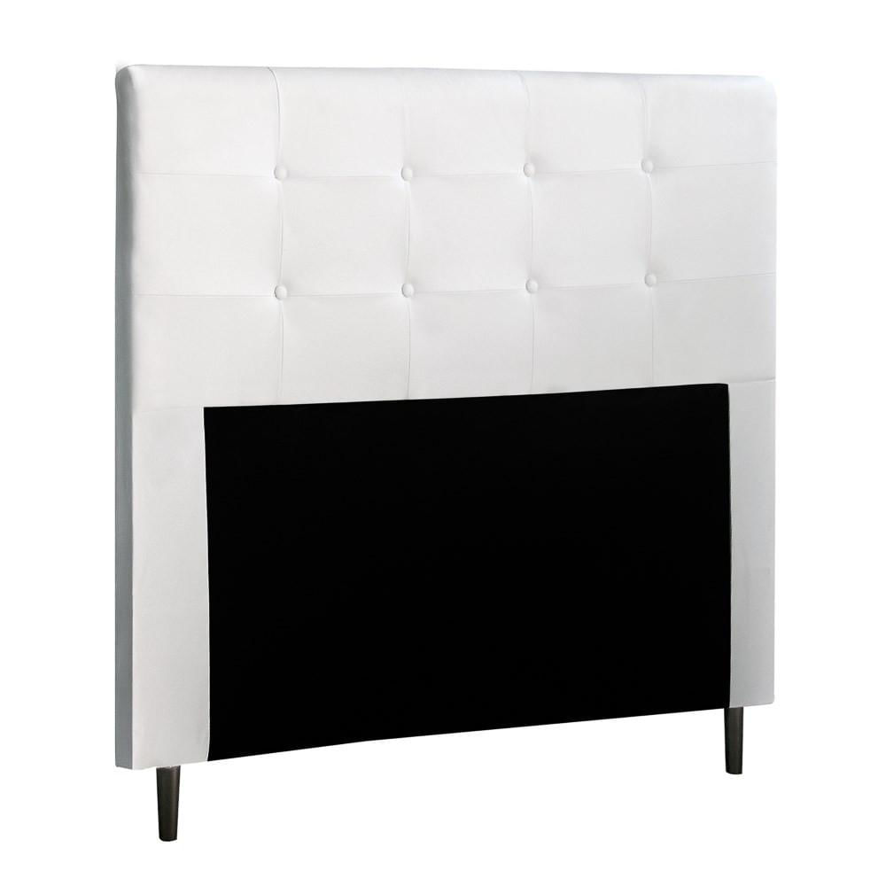 Cabeceira Cama Box Casal King 193cm Luna I02 Sintético Branco - Mpozenato