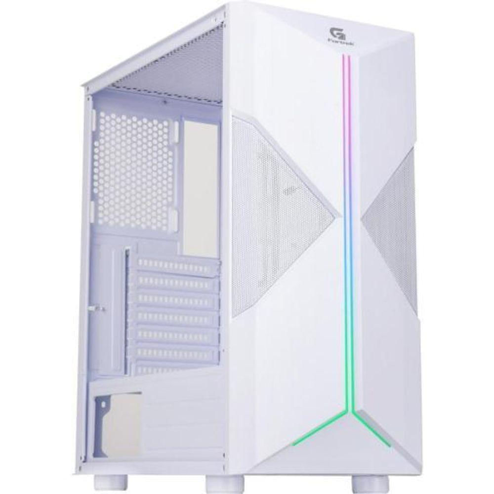 Gabinete Gamer Fortrek Holt Mid Tower Rgb Branco