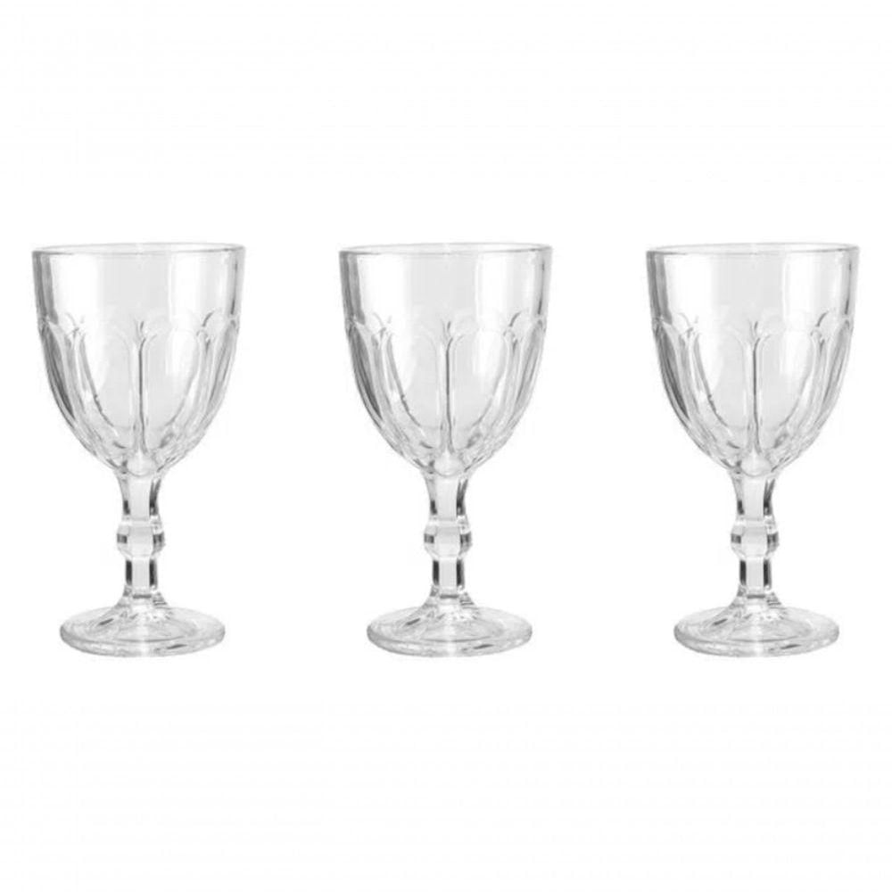 Taças Goblet Vidro 310ml - Elegância E Versatilidade - 6 Unidades