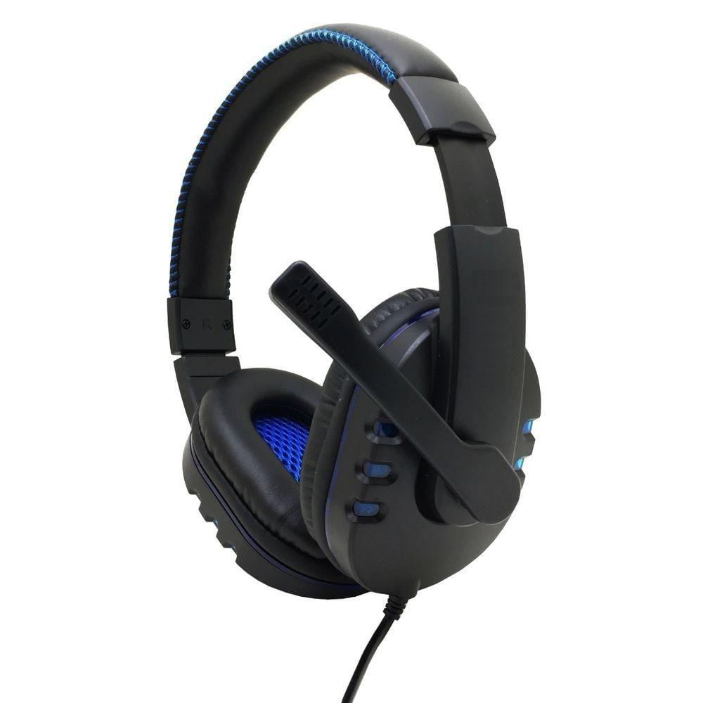 Headset Gamer Ps4 Pc Notebook Som Do Jogo E Chat Plug Usb