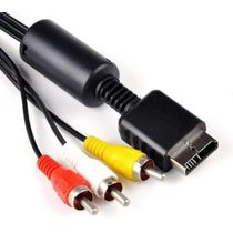 Cabo Av Audio Video Rca Aplicável Playstation Ps3 Ps2 Ps1