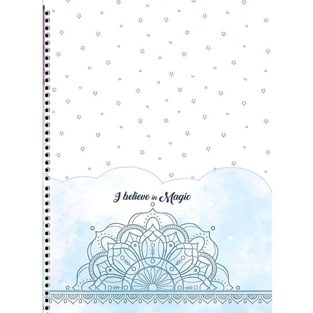 Caderno Espiral Capa Dura 10x1 - 160 Folhas - I Believe In Magic - São Domingos