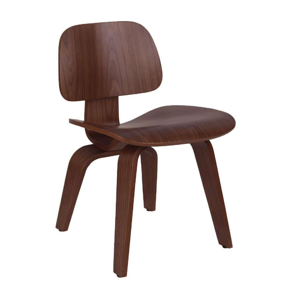 Cadeira Eames Walnut Madeira