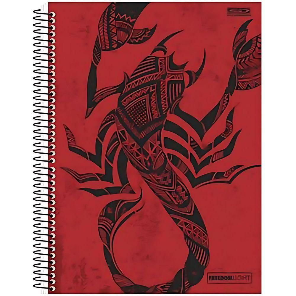 Caderno Espiral Capa Dura 15x1 - 225 Folhas - Freedom Light - São Domingos