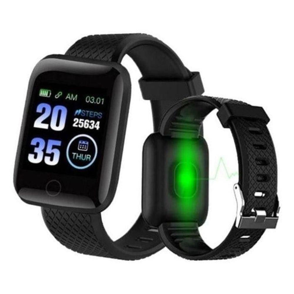 Relogio Inteligente Smartwatch D13 Preto Pedometro Multi-esportes Km Kcal Pa Sono - Smart Bracelet