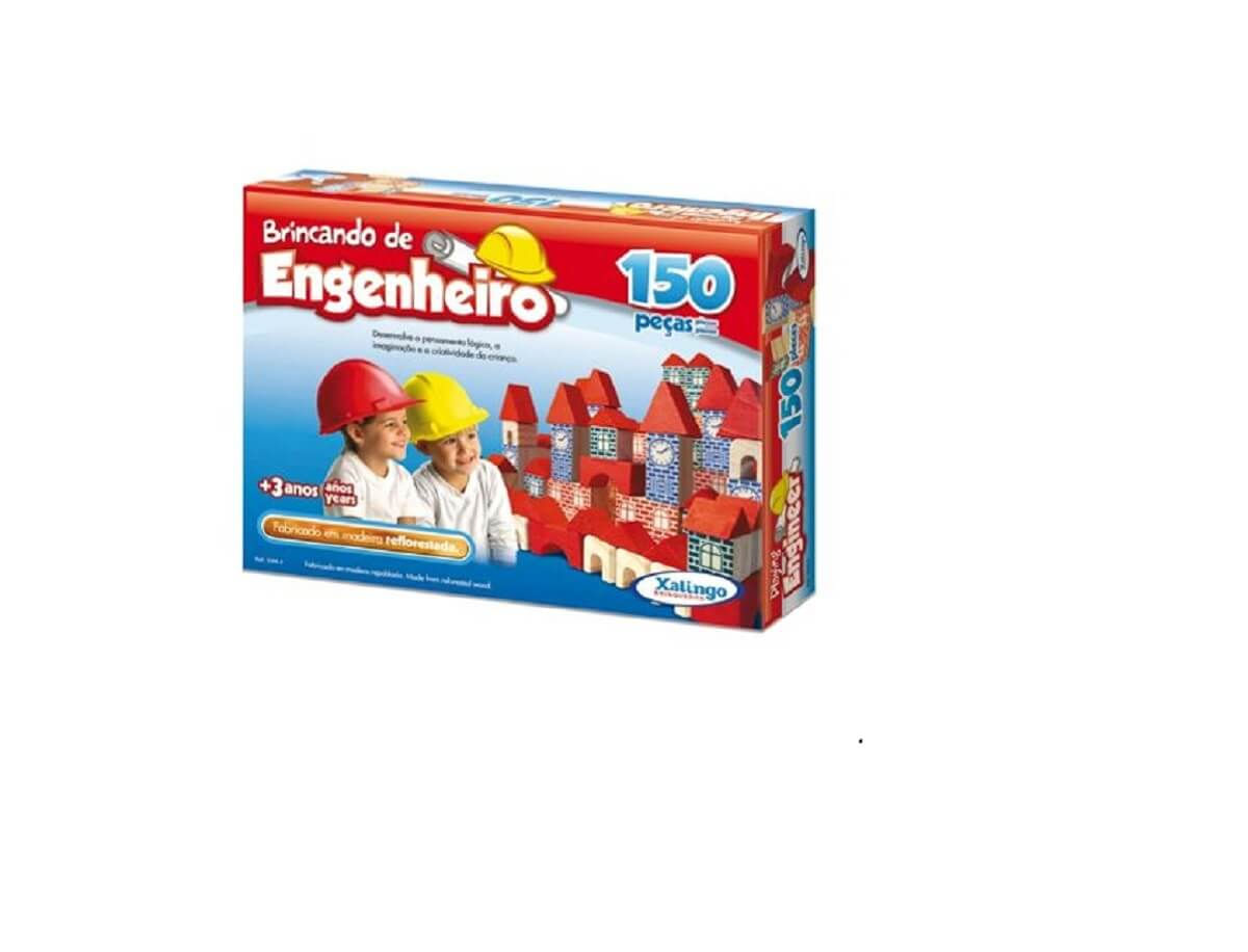 Brincando de Engenheiro 150 Pçs 5305.4 - Xalingo