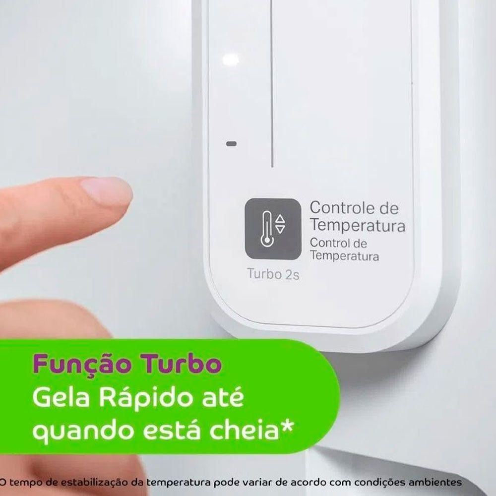 Geladeira Crm44 386 Litros Frost Free Duplex Consul Inox 220v