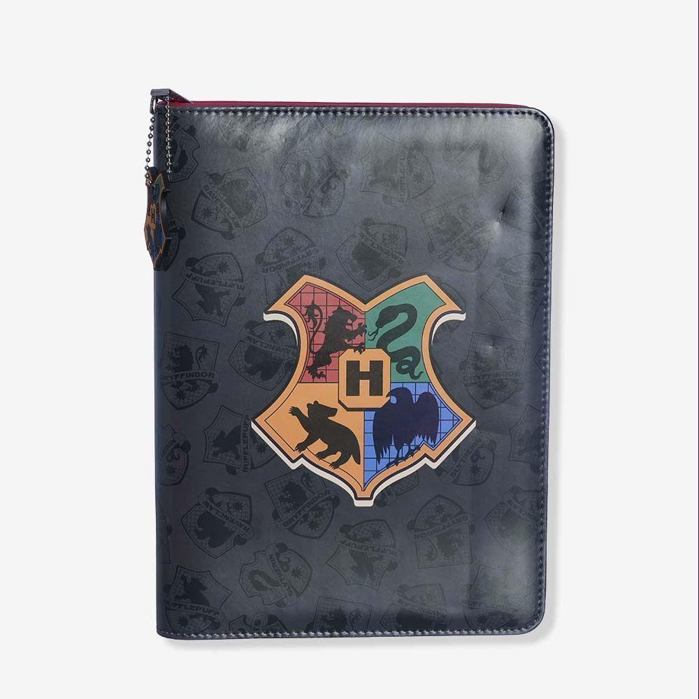 Caderno Com Pasta Hogwarts Harry Potter