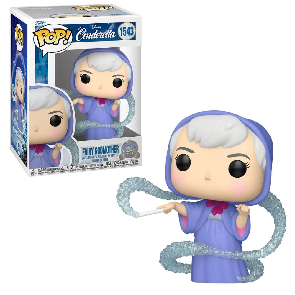 Boneco Funko Pop! Disney Cinderela 75 anos - Fada Madrinha