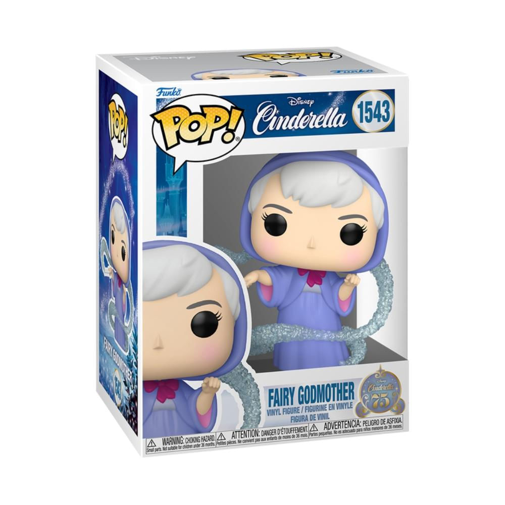 Boneco Funko Pop! Disney Cinderela 75 anos - Fada Madrinha