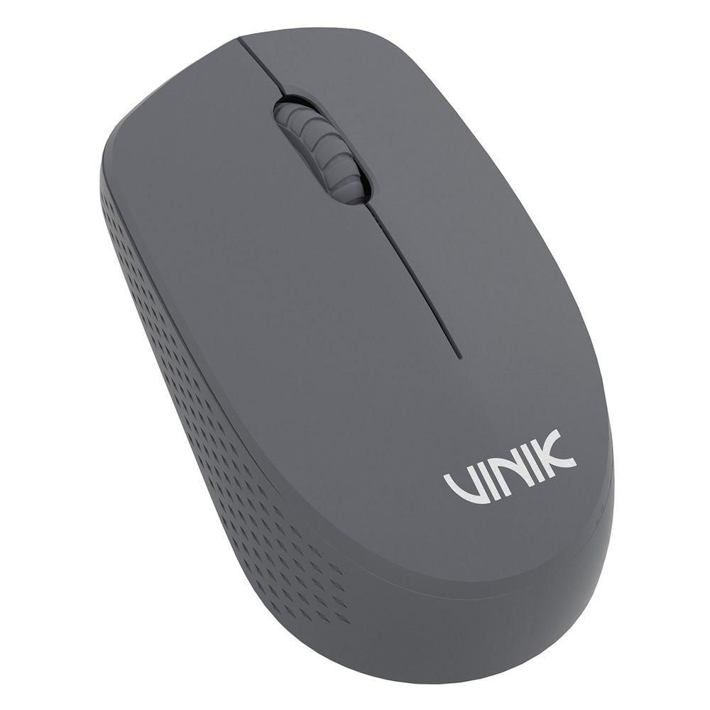 Mouse Sem Fio Vinik Feather Vf110 1200dpi - Cinza