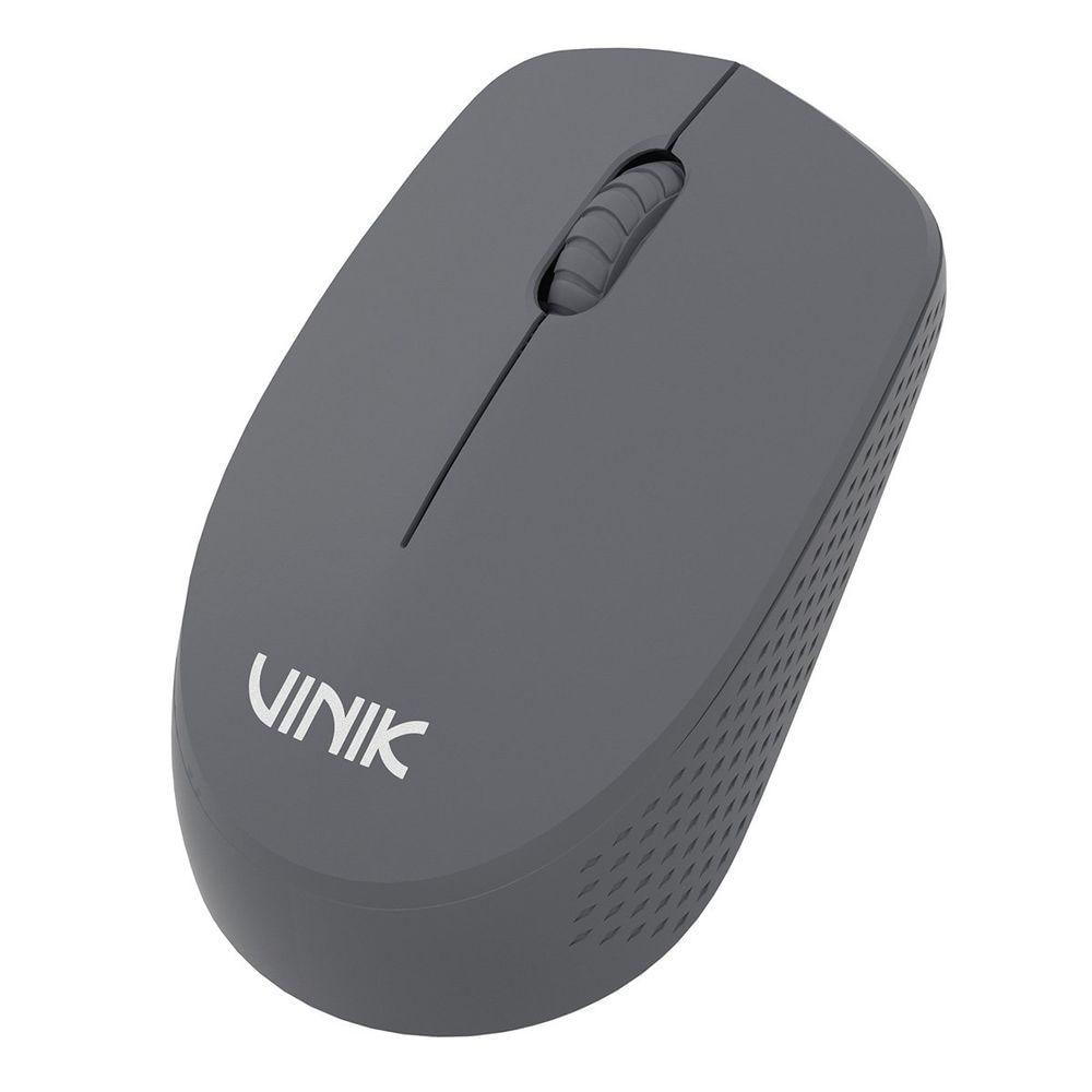 Mouse Sem Fio Vinik Feather Vf110 1200dpi - Cinza