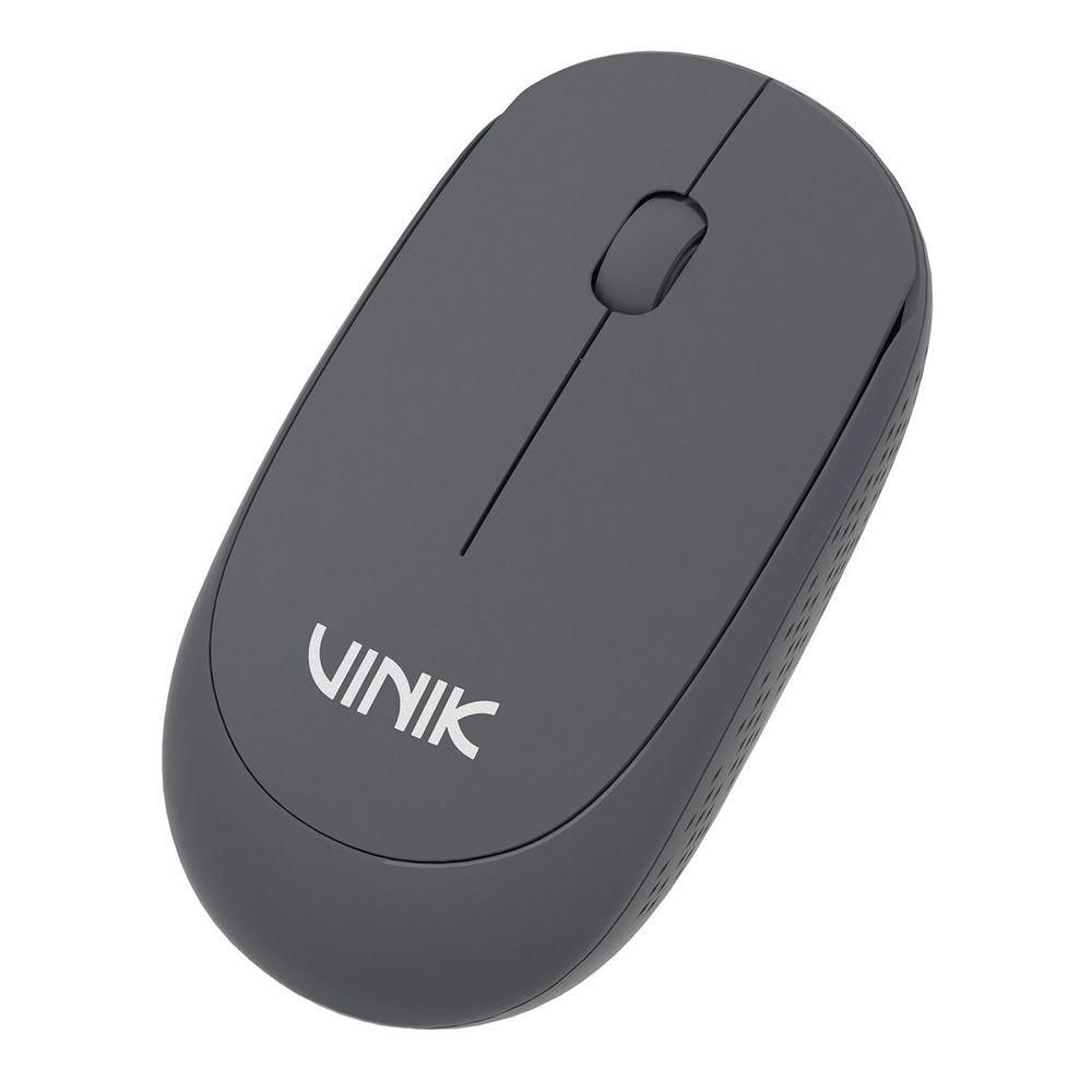 Mouse Sem Fio Vinik Feather Vf120 1200dpi - Cinza