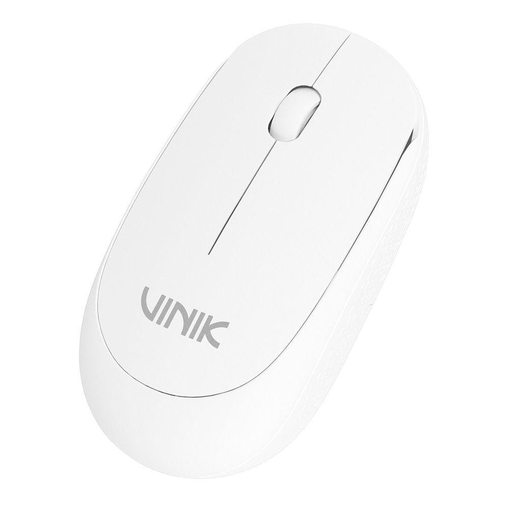 Mouse Sem Fio Vinik Feather Vf120 1200dpi - Branco