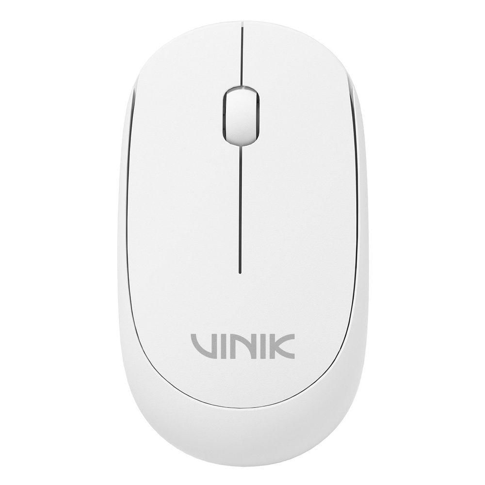 Mouse Sem Fio Vinik Feather Vf120 1200dpi - Branco