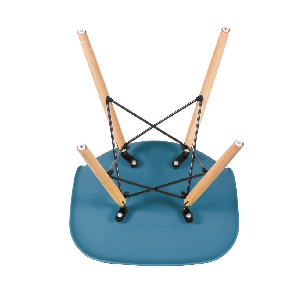 7 Cadeiras Charles Eames Eiffel Dsw Clara Turquesa