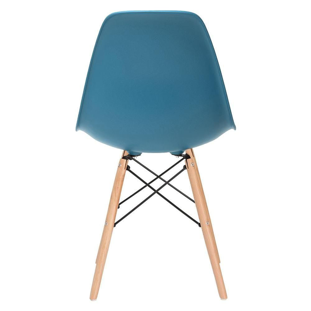 7 Cadeiras Charles Eames Eiffel Dsw Clara Turquesa