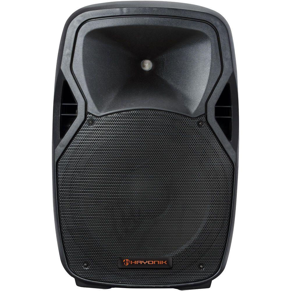 Caixa Acústica Ativa Hayonik Cpa-15600l 600w Bluetooth Preta