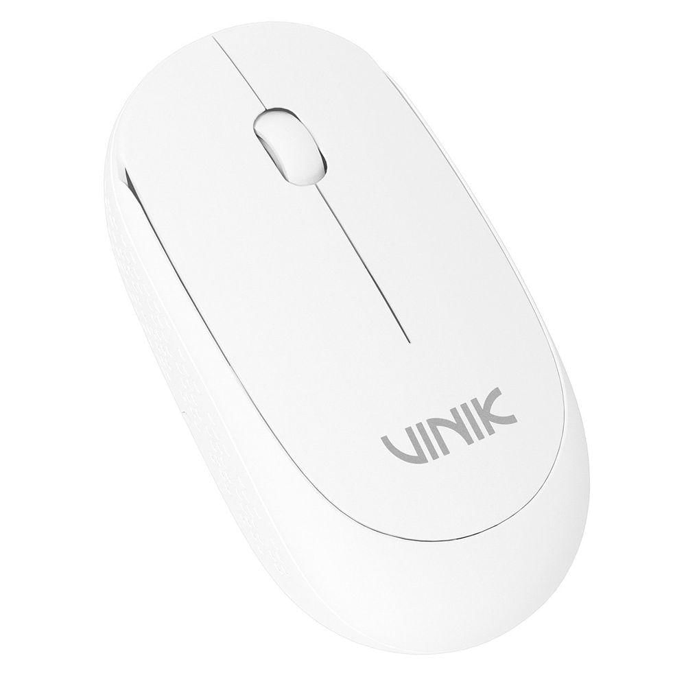 Mouse Sem Fio Vinik Feather Vf120 1200dpi - Branco