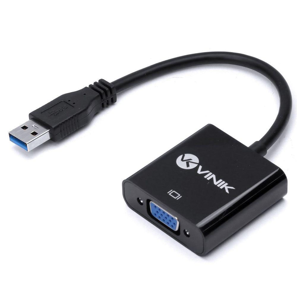 Adaptador Vga Femea Para Usb Macho - Vgafusbm