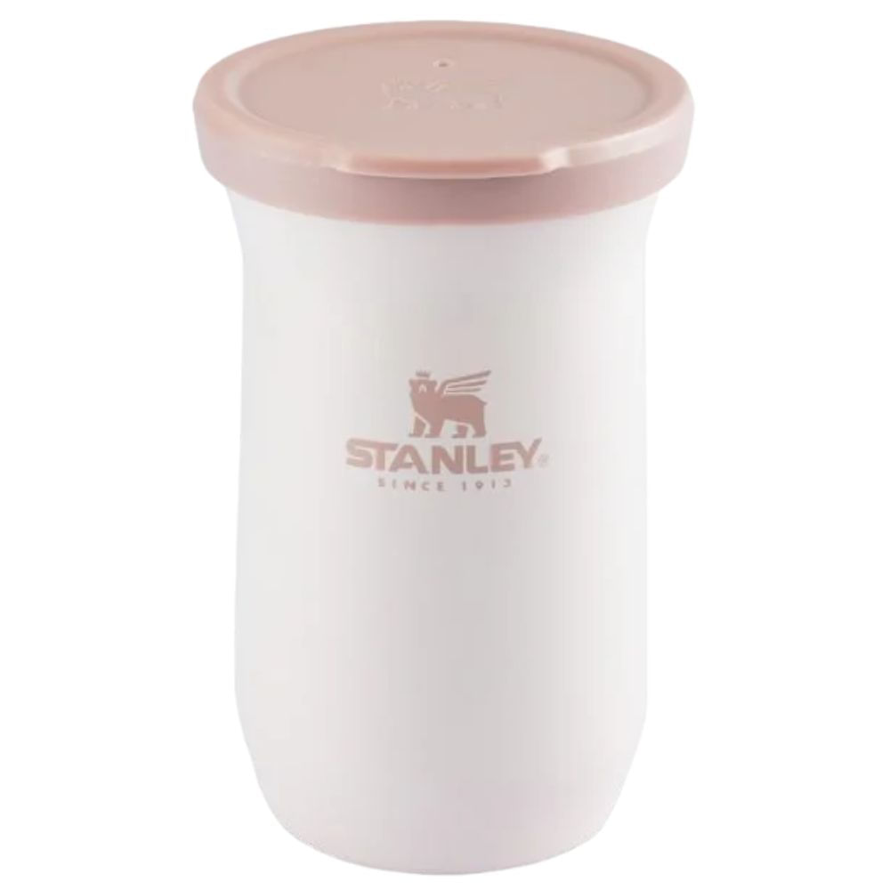 CUIA STANLEY TERMICA TERERE EM AÇO INOX 200ML ROSE QUARTZ 08423-00