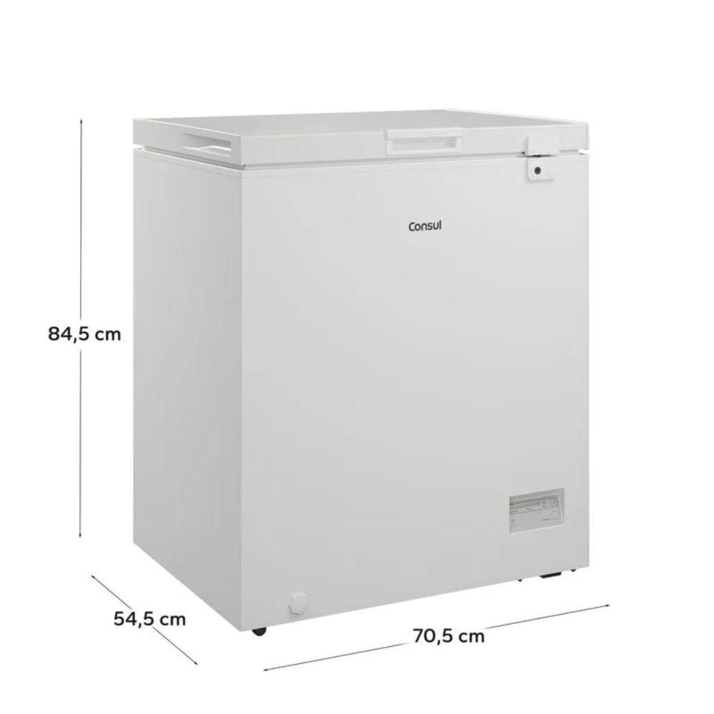 Freezer Consul Horizontal CHA14AB 142l Branco 220V