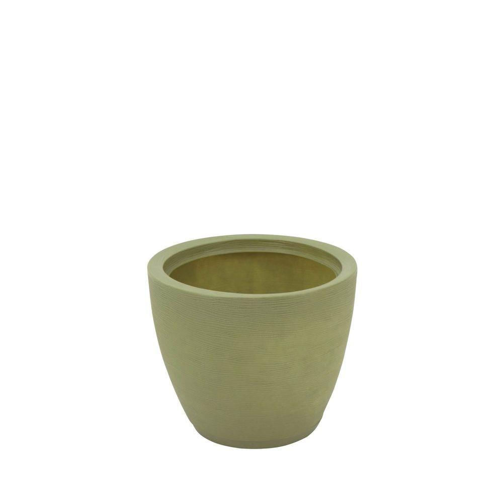 Vaso Tramontina Asteca Polietileno Verde Oliva Prato 38cm Tramontina