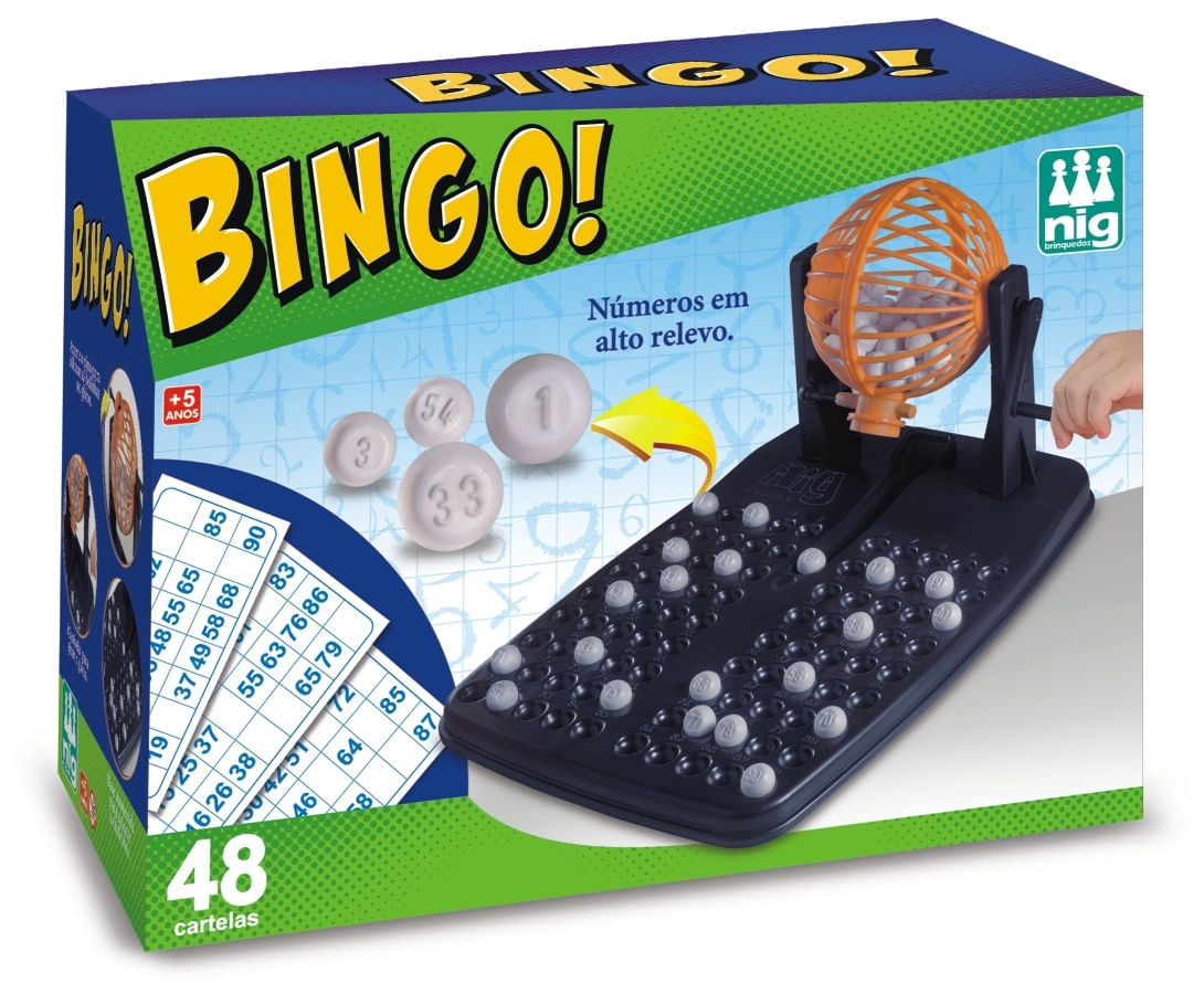 Jogo de Bingo - 1000 Nig