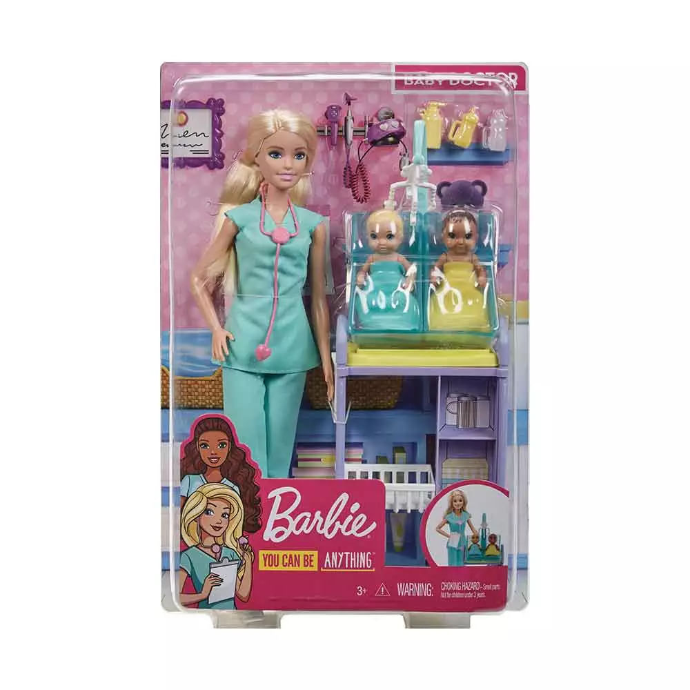 Boneca Barbie Profissões Médica e Dentista Modelos Diversos - Item Sortido