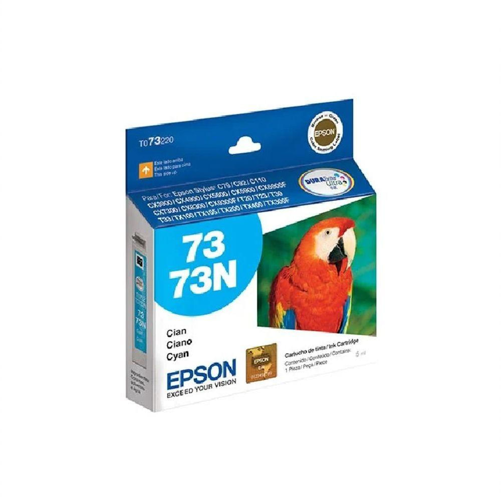 Cartucho Epson To73220 C79 Cx3900 Cx4900 Cx5900, Cx6900f Cx7300 Cx8300 Cx9300f Tx200 Tx400 Azul
