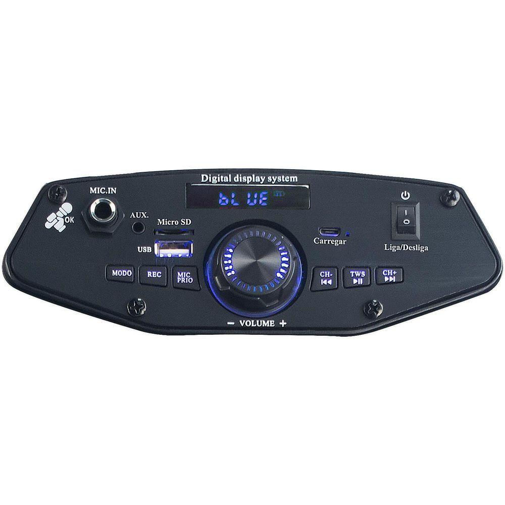 Caixa De Som Aquário Hp-250 Bluetooth 250w Preta